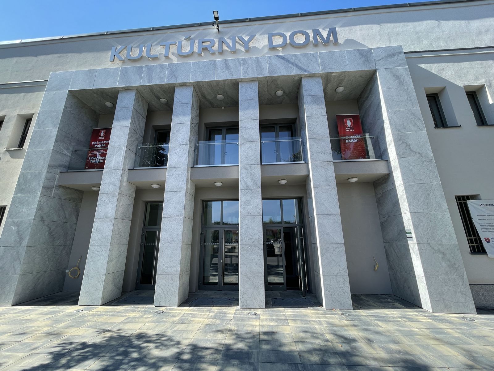 Rekonštrukcia kultúrneho domu v Poltári